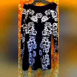 INC International Concepts | Sweaters | New Beautiful Macys Inc Brand  Metallic Blackgrey Heavy Knit Sweater Dress | Poshmark